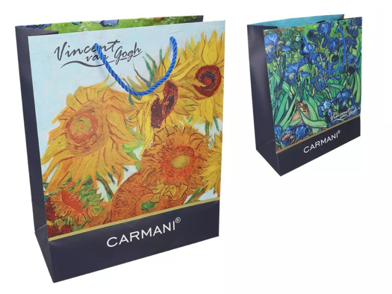 Dárková papírová taška se šňůrkami 32 x 26 x 12 cm Vincent Van Gogh