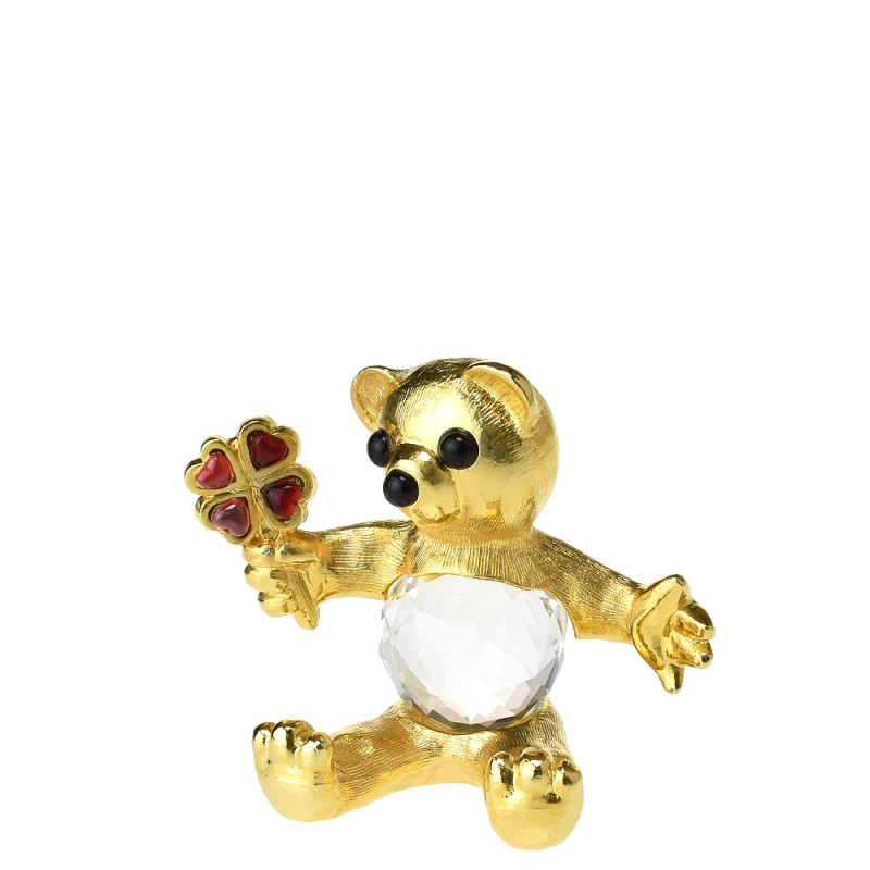 Medvěd 5 cm gold